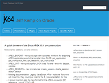 Tablet Screenshot of jeffkemponoracle.com